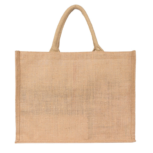 14x12x5 inch Natural Jute Bag – Without Zip