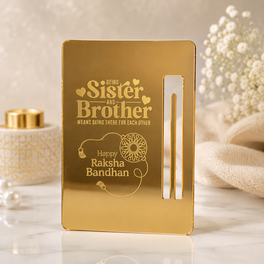Raksha Bandhan Acrylic Money Holder