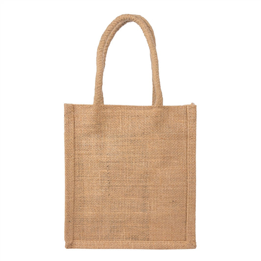 7x8x4 inch Natural Jute Bag – Without Zip