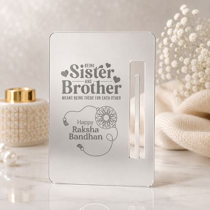 Raksha Bandhan Acrylic Money Holder