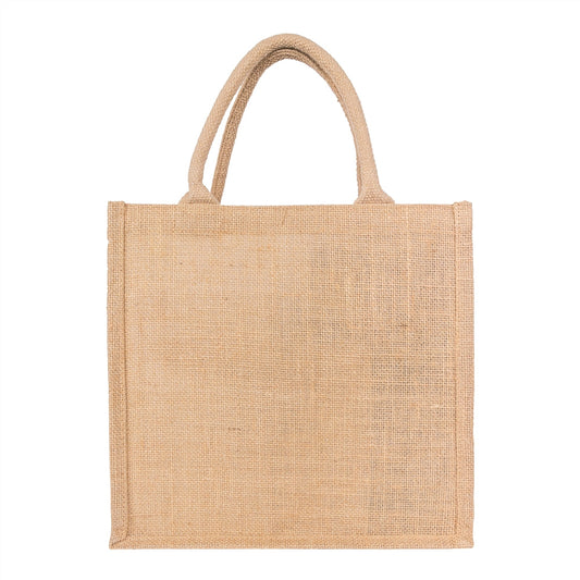 12x12x5 inch Natural Jute Bag – Without Zip