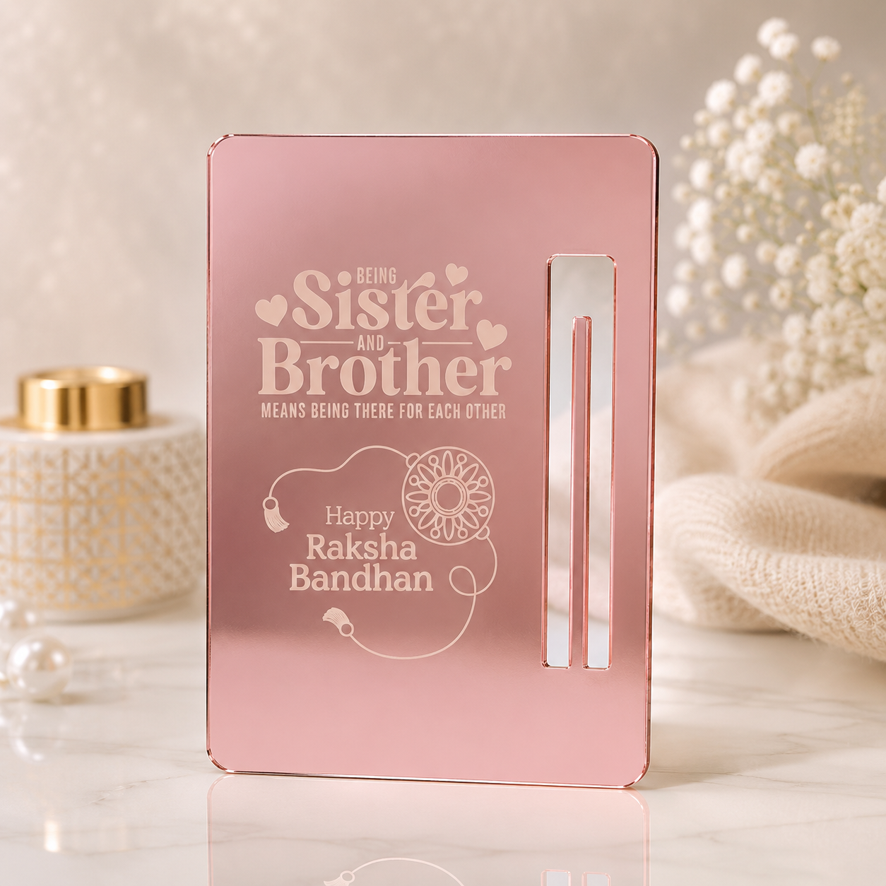 Raksha Bandhan Acrylic Money Holder