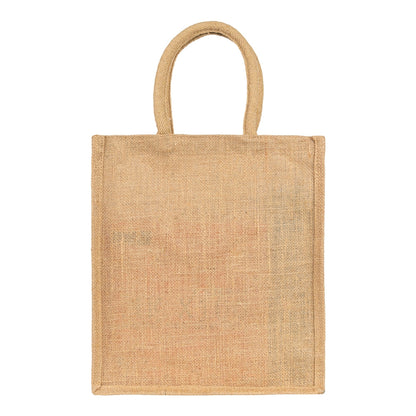 12x14x5 inch Natural Jute Bag – Without Zip
