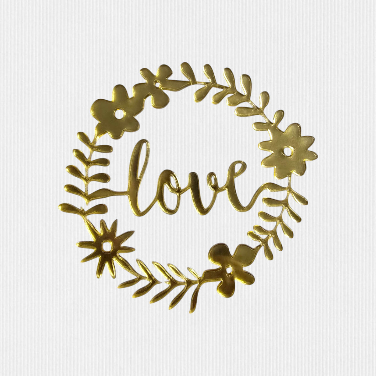 Love Frame Acrylic cutout