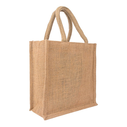 9x9x4 inch Natural Jute Bag – Without Zip