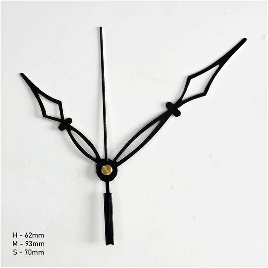 Resin Clock Wall Hand Set