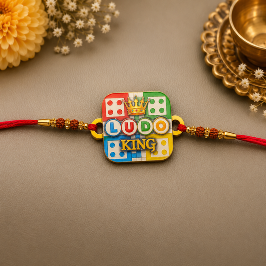 Ludo King Game Printed Rakhi