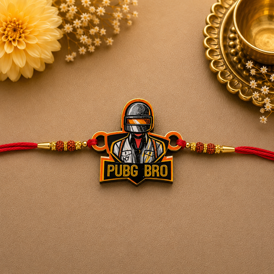 PUBG Bro Gaming Printed Rakhi