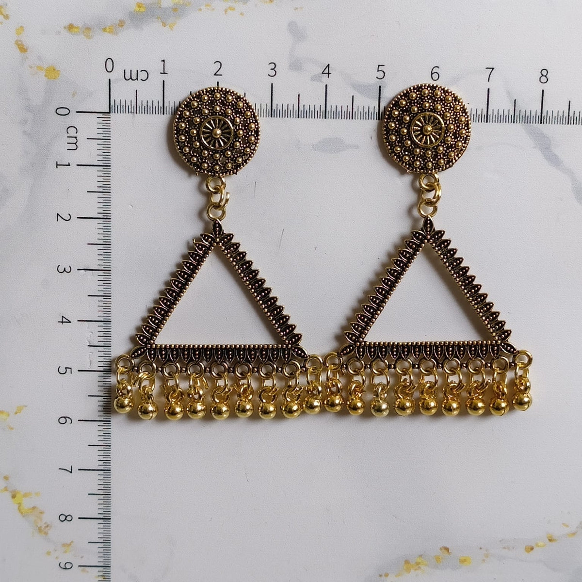 Jhumka Golden Small Size (TR196)