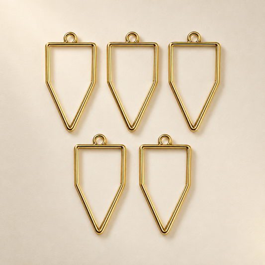Premium Golden Bezel Frames Pack of 5 - TR367