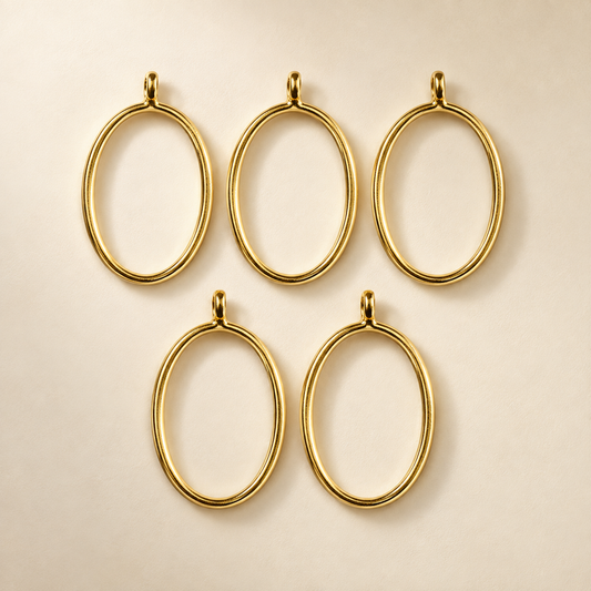 Premium Golden Bezel Frames Pack of 5 - TR369