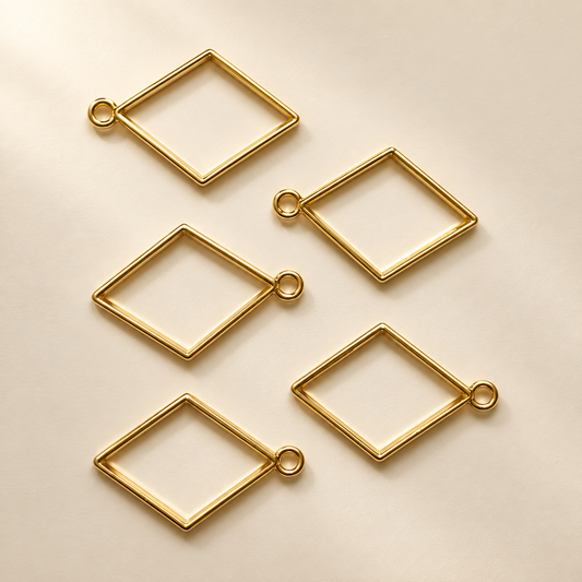Premium Golden Bezel Frames Pack of 5 - TR370