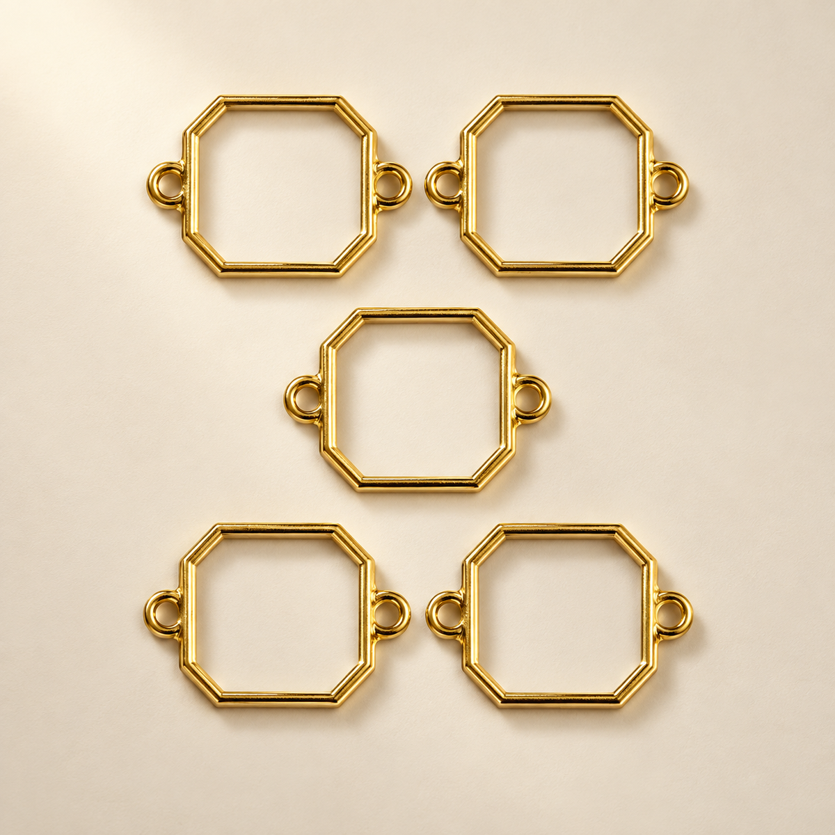 Premium Golden Bezel Frames Pack of 5 - TR378
